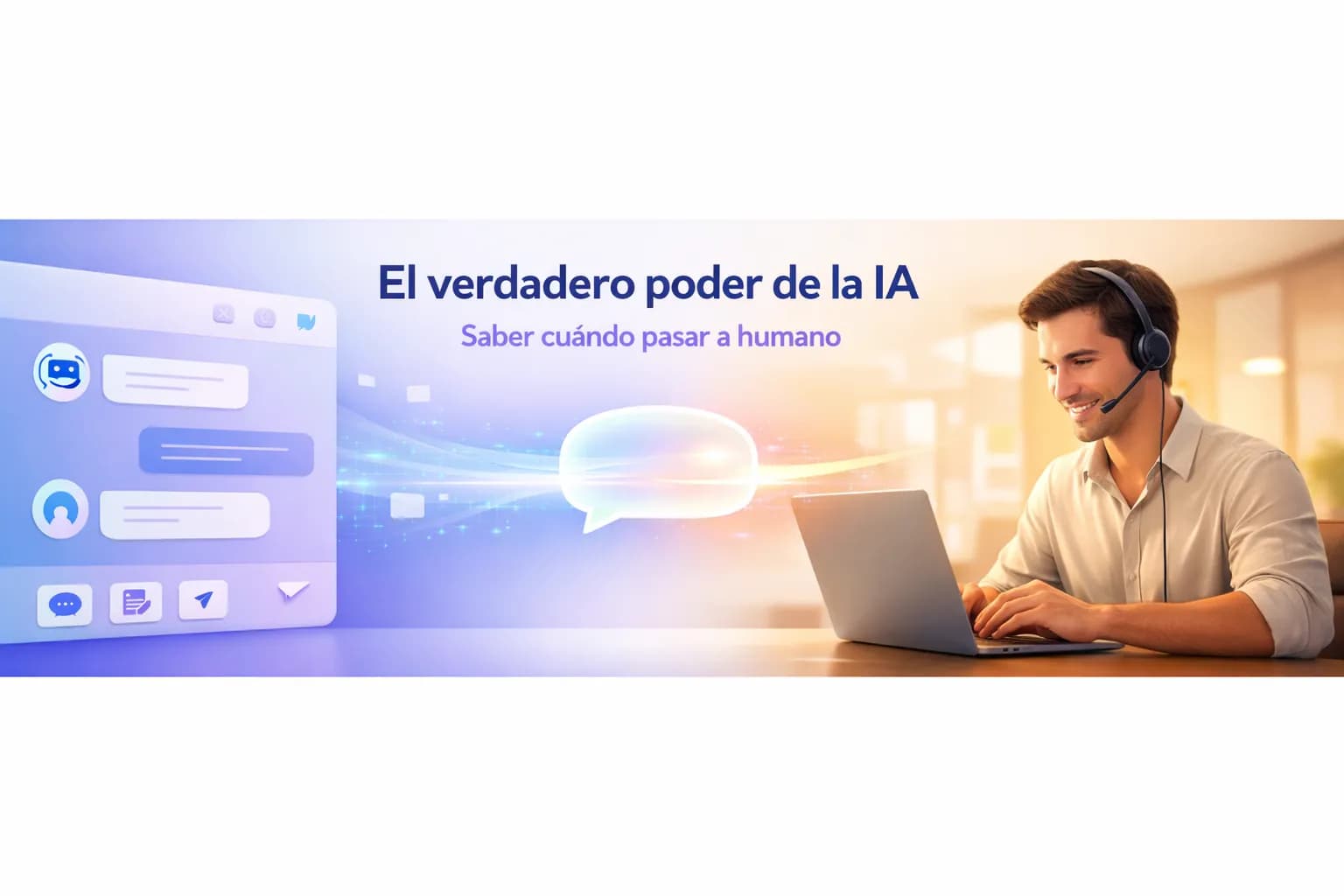 Escalado automático a humanos: cómo y cuándo ceder el testigo